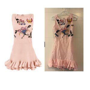 Fanm Mon Peach "Flirt" Mini Dress in Size XS